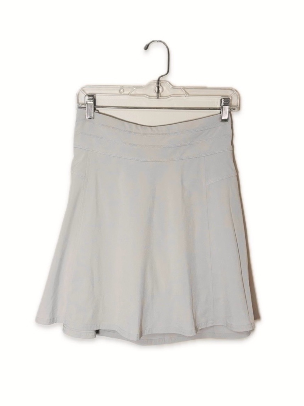 NWT Athleta All Day Skort Size 12 Beige Tennis Golf Activewear